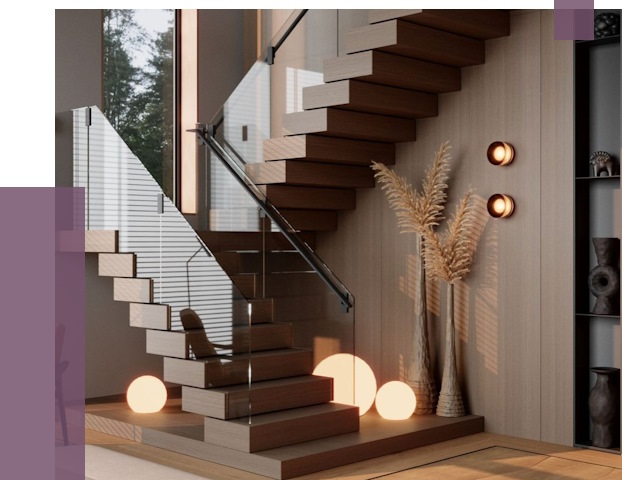 Изготовление и монтаж лестниц в Удомле от 88307 руб. | ПРОЛЁТ-Дмл