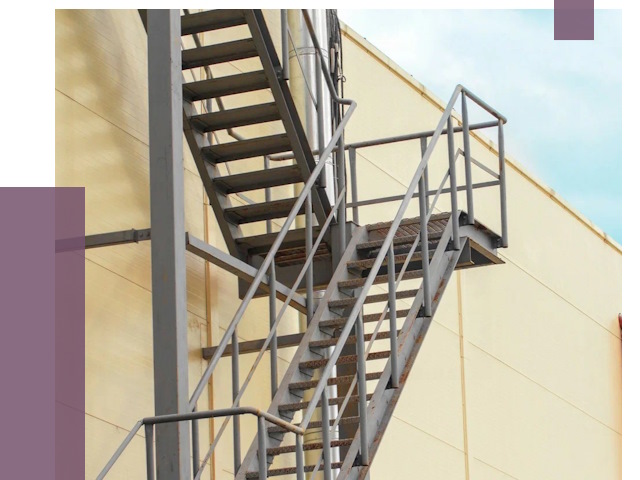 Пожарные лестницы в Удомле от 12467 руб. — монтаж и продажа | ПРОЛЁТ-Дмл