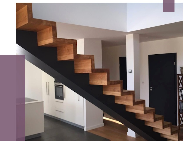 Изготовление деревянных лестниц в Удомле от 88307 руб. | ПРОЛЁТ-Дмл