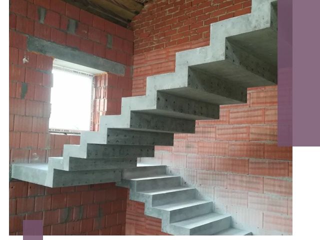 Бетонные лестницы под ключ в Удомле: монтаж, демонтаж, ремонт