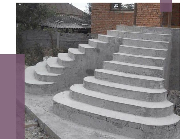 Монтаж бетонных лестниц в Удомле от 4363 руб. 