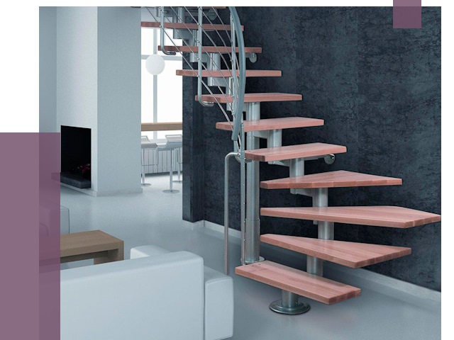 Модульные лестницы в Удомле от 17142 руб. — купить в ПРОЛЁТ-Дмл