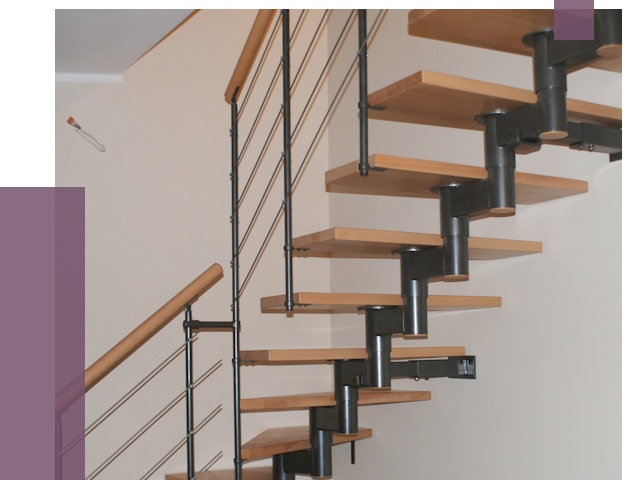 Изготовление модульных лестниц в Удомле от 11688 руб. 