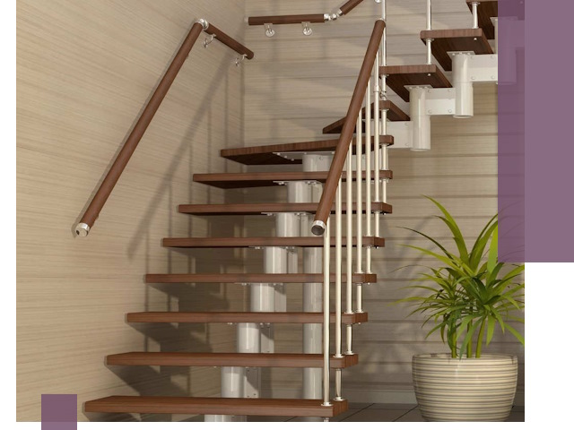 Изготовление модульных лестниц под ключ в Удомле