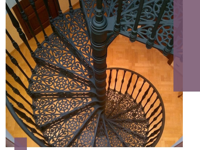 Винтовые лестницы под ключ в Удомле: производство и монтаж