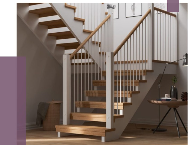 Маршевые лестницы в Удомле от 38699 руб. — монтаж | ПРОЛЁТ-Дмл