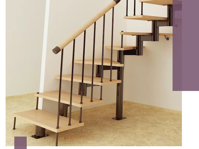 Монтаж лестниц на больцах в Удомле — быстро и надежно