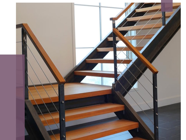 Изготовление лестниц на металлокаркасе в Удомле от 19220 руб. | ПРОЛЁТ-Дмл