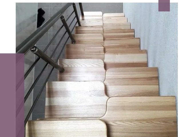 Лестницы гусиный шаг в Удомле от 13246 руб. под ключ | ПРОЛЁТ-Дмл