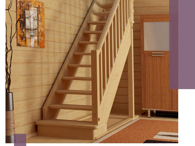 Лестницы эконом класса под ключ в Удомле — недорого и быстро