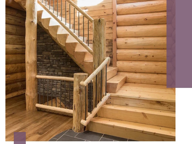 Лестницы в баню под заказ и профессиональный монтаж в Удомле