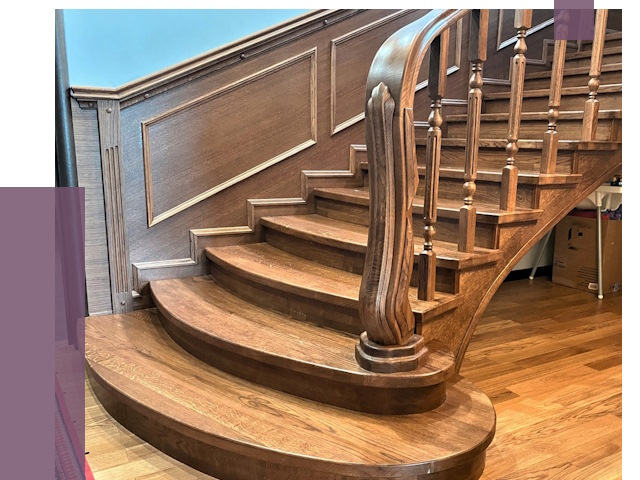 Дубовые лестницы под ключ в Удомле от 179210 руб. — ПРОЛЁТ-Дмл