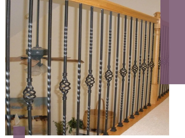 Изготовление и монтаж кованных перил в Удомле под ключ