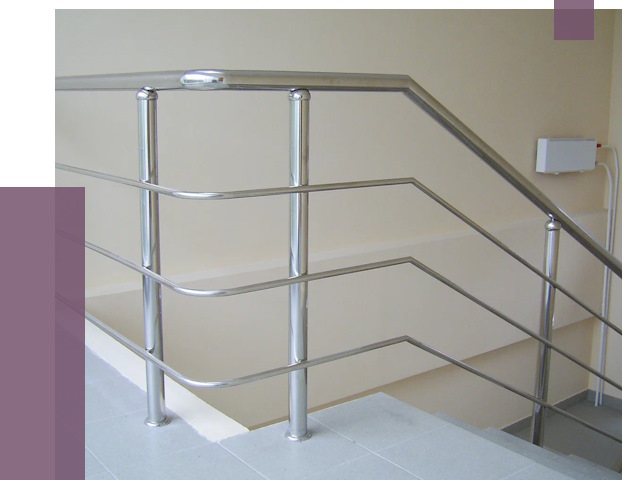 Алюминиевые перила в Удомле от 6441 руб. под ключ | ПРОЛЁТ-Дмл