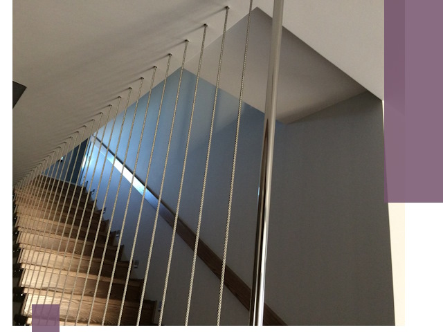 Тросовые перила под ключ в Удомле — производство и монтаж