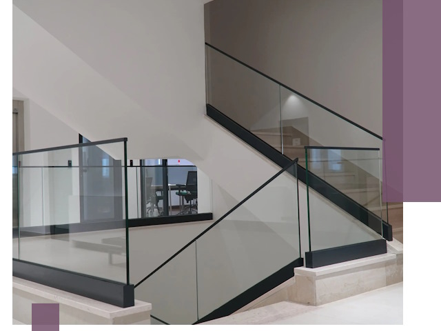 Стеклянные перила премиум-класса с установкой в Удомле