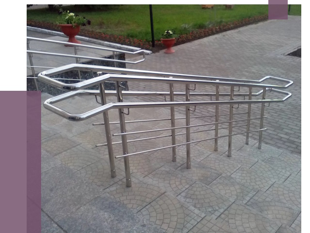 Перила для инвалидов в Удомле от 7709 руб. под ключ | ПРОЛЁТ-Дмл