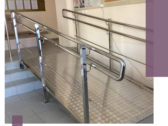 Перила для инвалидов в Удомле — надежные поручни и ограждения