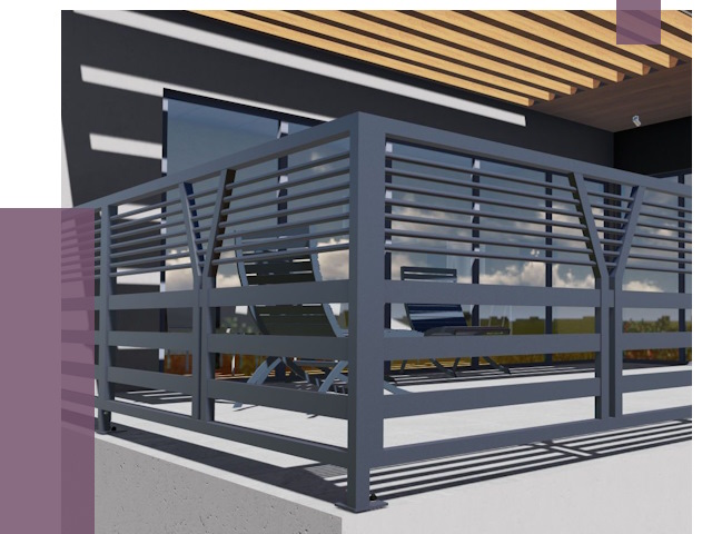 Изготовление балконных ограждений в Удомле от 10908 руб. | ПРОЛЁТ-Дмл