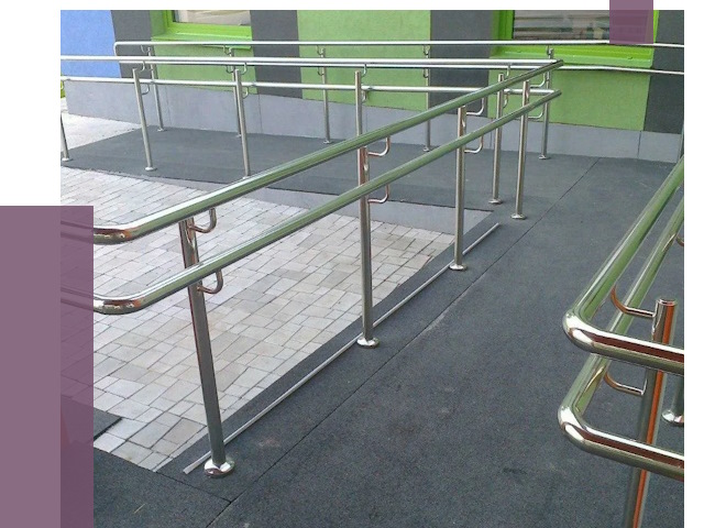 Ограждения пандусов в Удомле от 4415 руб. монтаж | ПРОЛЁТ-Дмл