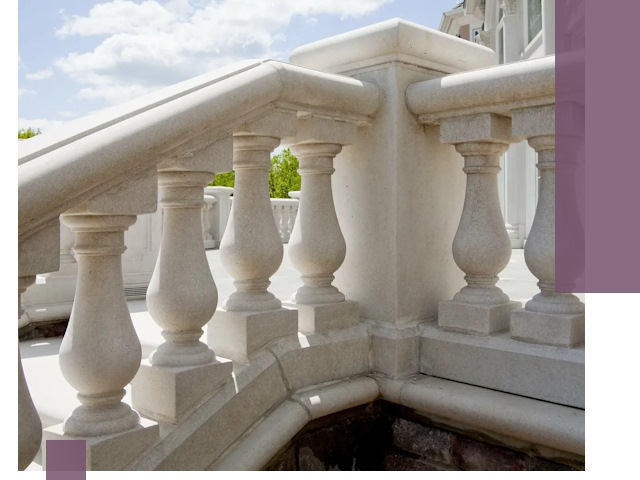 Балюстрады из металла и камня под ключ в Удомле