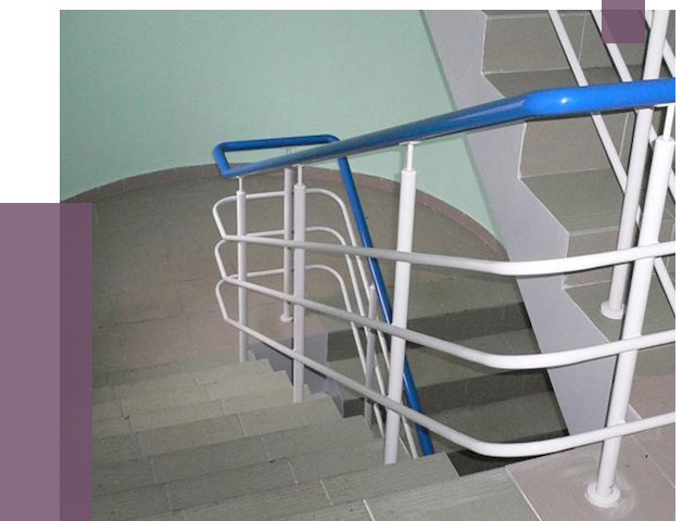 Перила в подъезде в Удомле — установка и замена от 7532 руб. | ПРОЛЁТ-Дмл