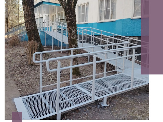 Пандусы под ключ в Удомле: изготовление, монтаж и демонтаж