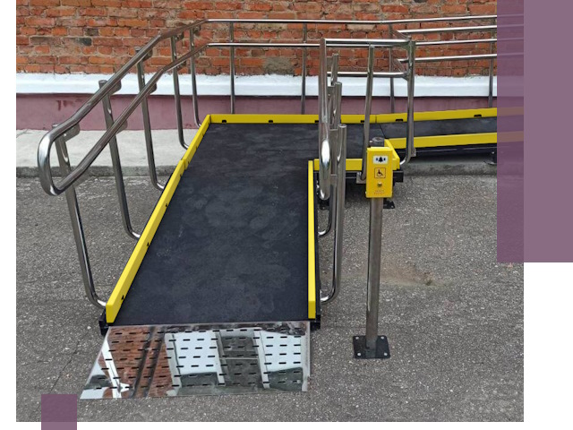 Изготовление наклонных пандусов для инвалидов в Удомле