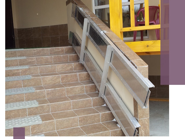 Откидные пандусы под ключ в Удомле — монтаж и демонтаж