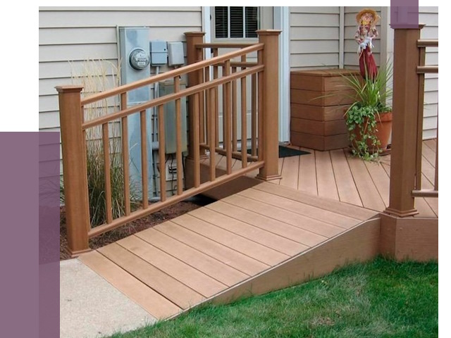 Пандус на крыльцо в Удомле под ключ от 7896 руб.