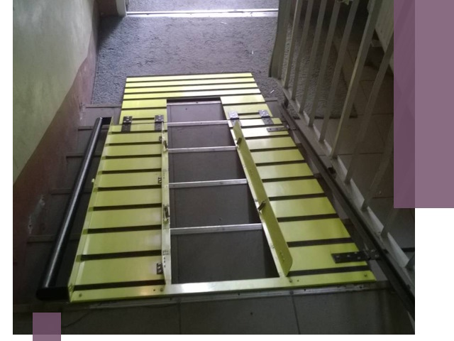 Профессиональный монтаж пандуса в подъезд в Удомле