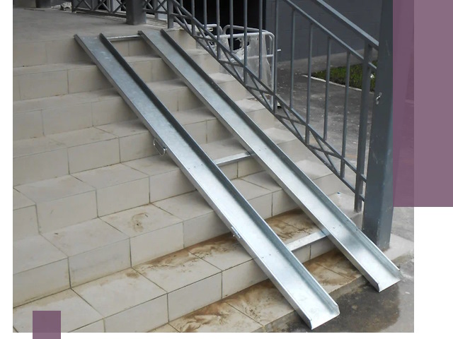 Пандусы для детских колясок в Удомле: изготовление и монтаж