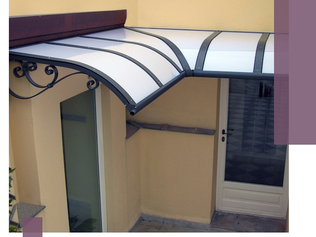 Монтаж козырьков любой сложности в Удомле под ключ