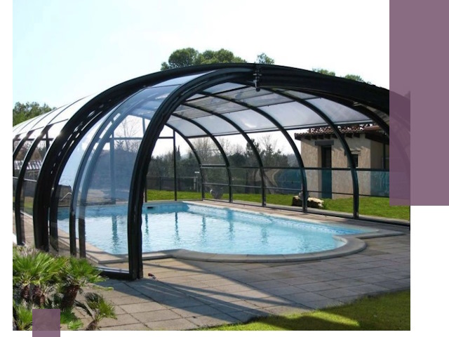 Навесы для бассейна в Удомле: изготовление и монтаж под ключ