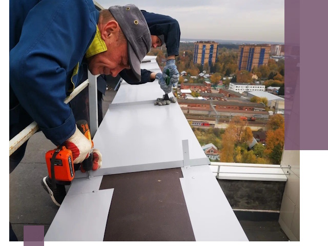 Монтаж парапетов в Удомле — установка прочных металлических ограждений