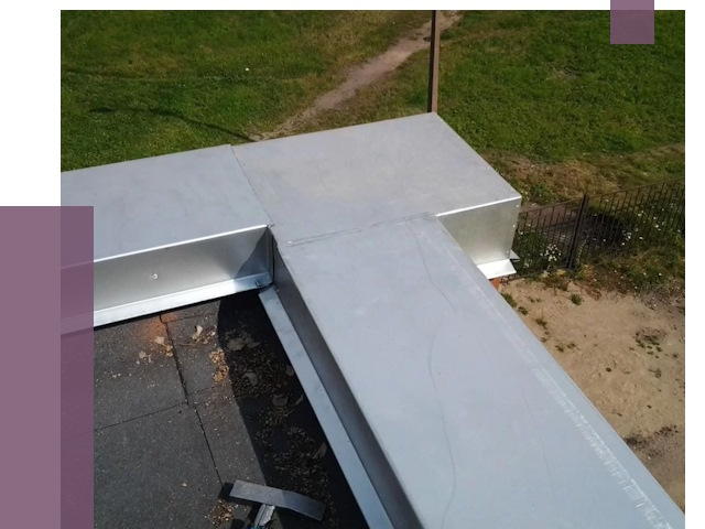 Оцинкованные парапеты в Удомле от 8155 руб. | ПРОЛЁТ-Дмл