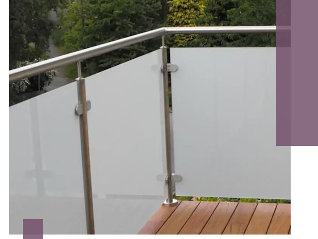 Алюминиевые парапеты для балконов и террас в Удомле