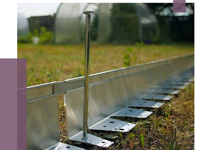 Металлические бордюры для газона в Удомле от 4363 руб. | ПРОЛЁТ-Дмл