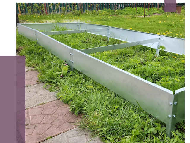 Металлические бордюры для грядок в Удомле от 1818 руб. 