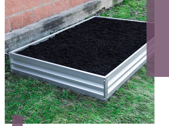 Металлические бордюры для грядок в Удомле: прочность и аккуратность