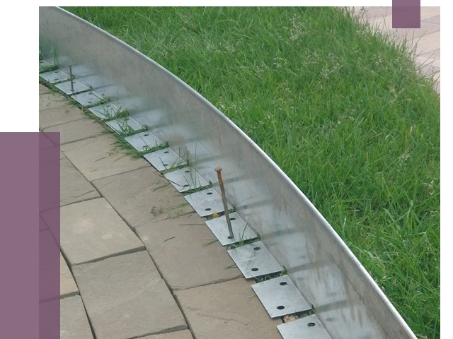 Металлические бордюры для тротуаров в Удомле от 8831 руб.