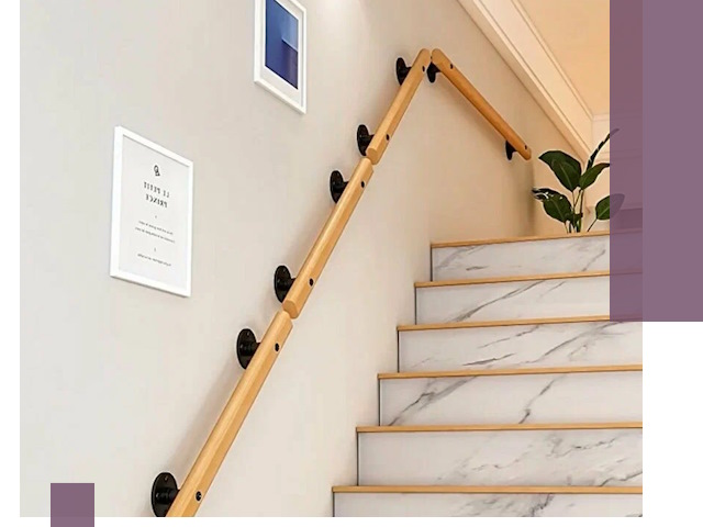 Поручни металлические и деревянные под ключ в Удомле