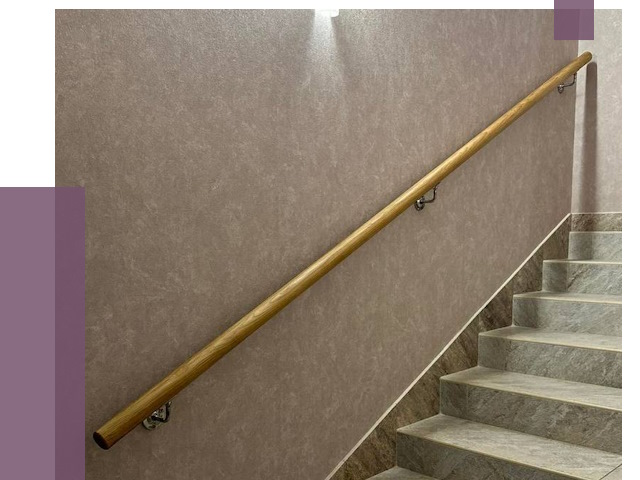 Пристенные поручни в Удомле под ключ от 4000 руб. 