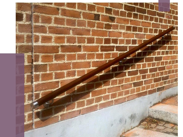 Изготовление пристенных поручней в Удомле от 4519 руб. — ПРОЛЁТ-Дмл