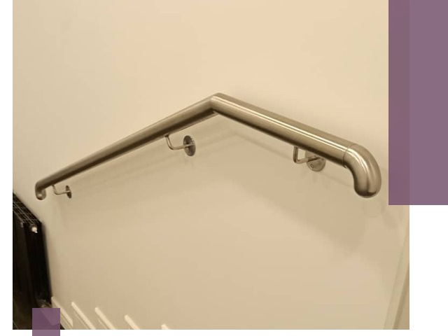 Изготовление пристенных поручней в Удомле под ключ за сроки