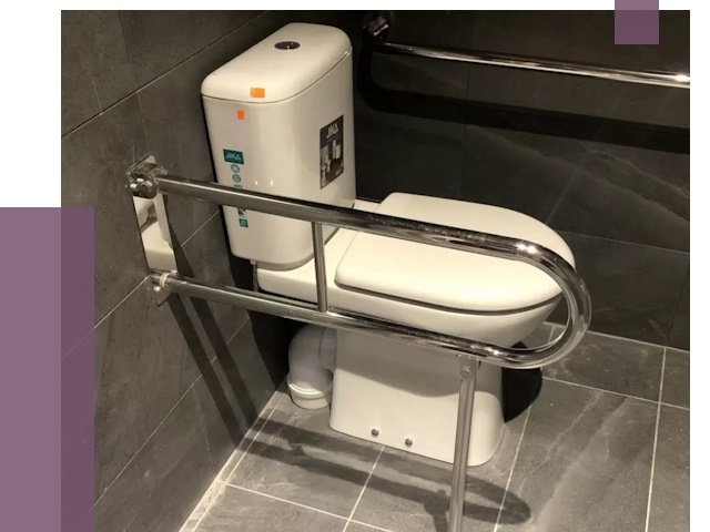 Поручни для санузлов в Удомле от 4363 руб.  | ПРОЛЁТ-Дмл